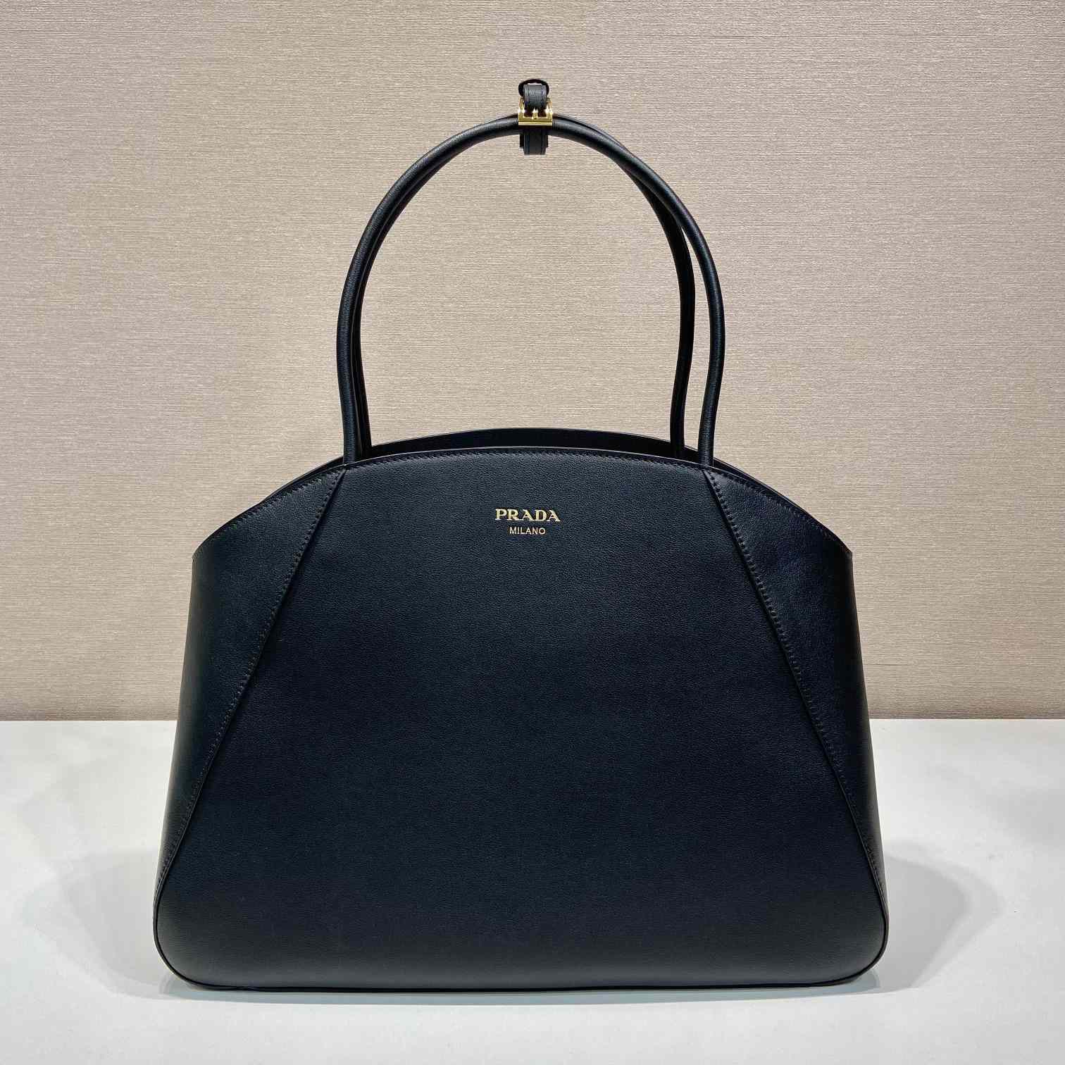 Prada Large Leather Tote Bag - everydesigner