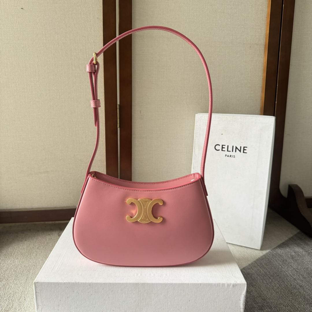 Celine Medium Tilly Bag In Shiny Calfskin  - everydesigner