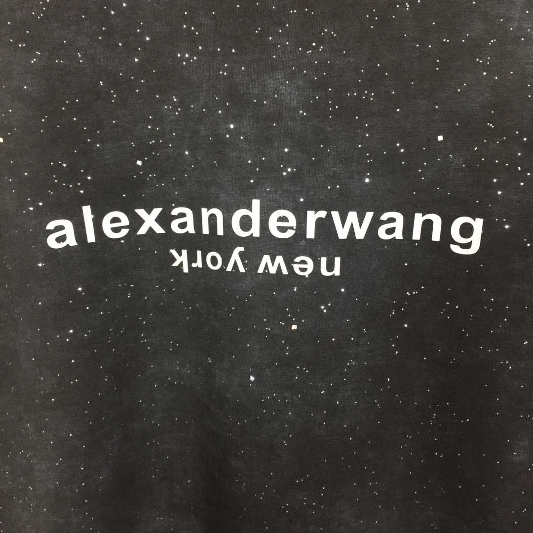 Alexander Wang Cotton T-shirt In Black - everydesigner