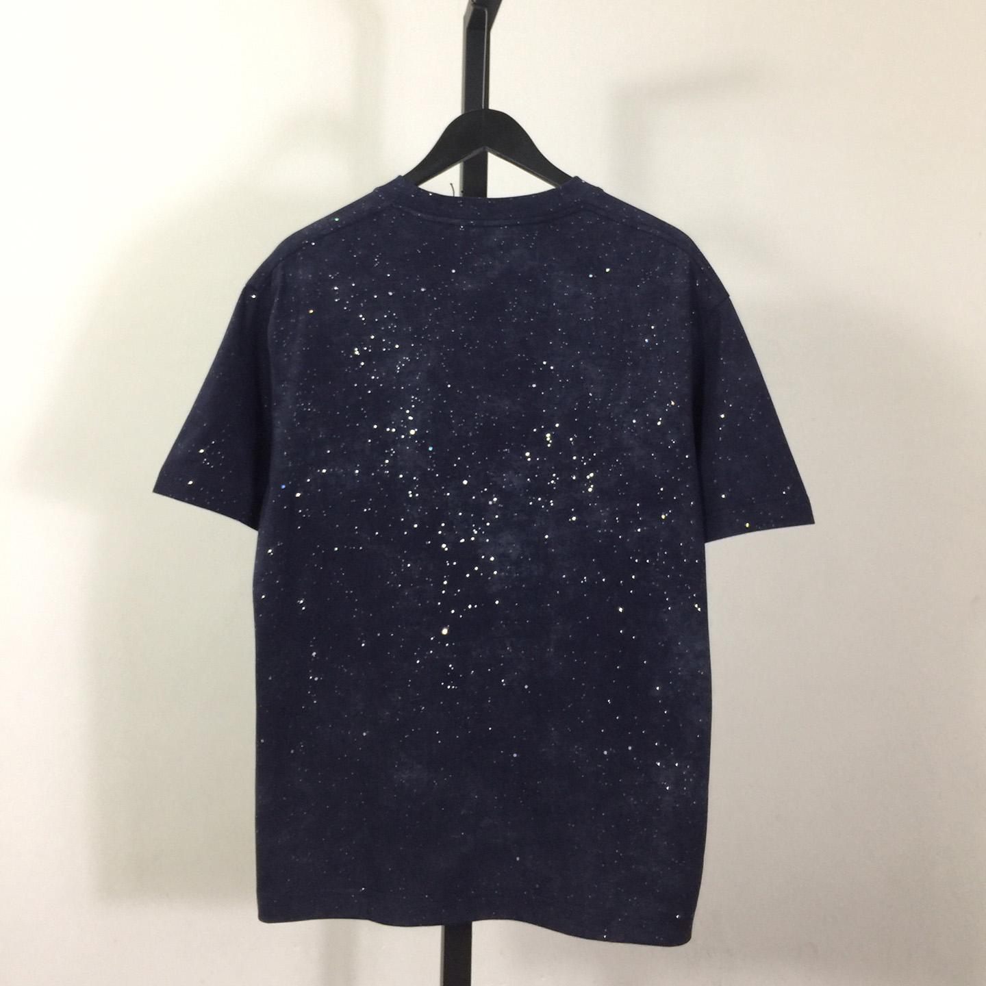 Alexander Wang Cotton T-shirt In Blue - everydesigner