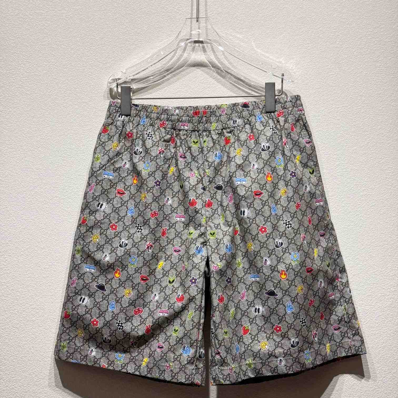 Gucci Cotton Short With Print - everydesigner