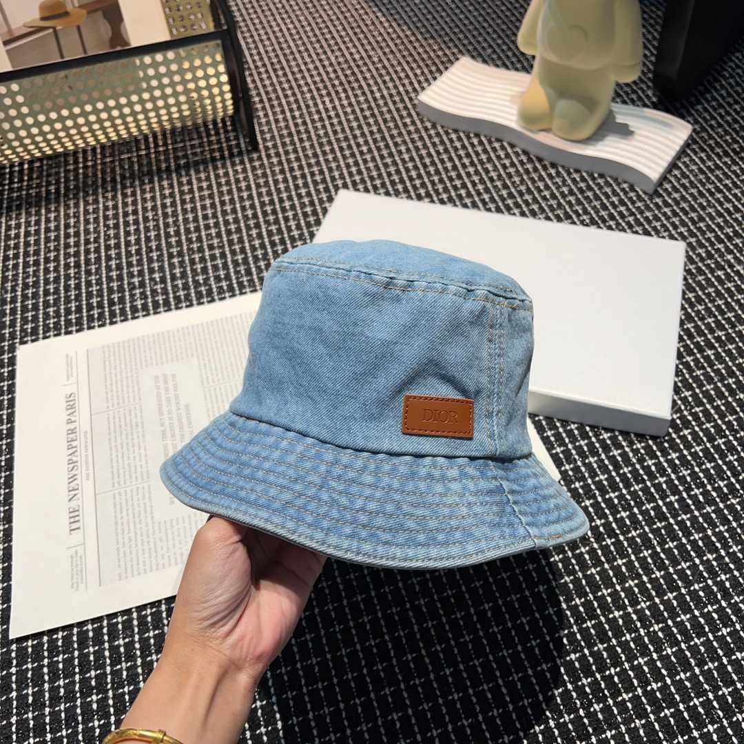 Dior Denim Bucket Hat - everydesigner