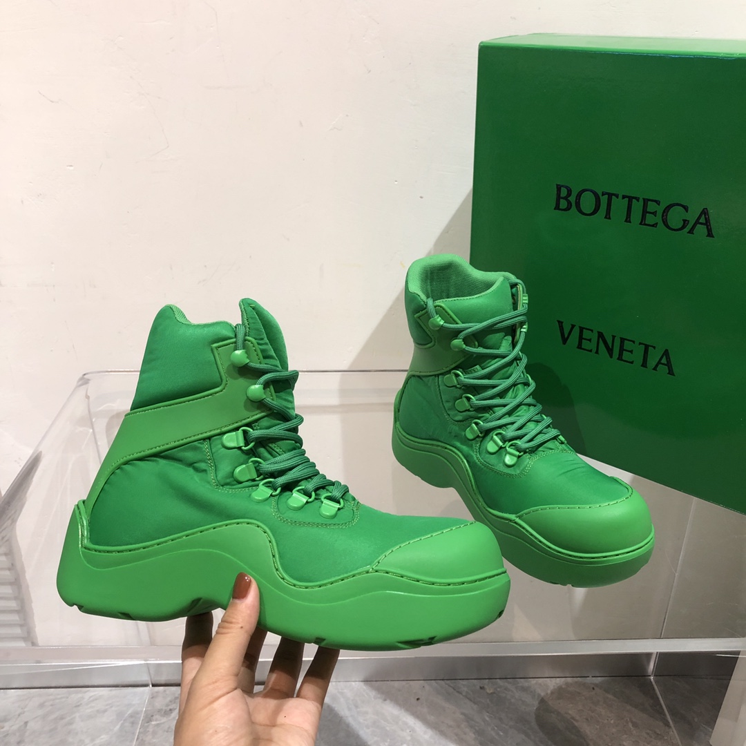 Bottega Veneta Puddle Bomber Lace-Up Boots  (50% Off Sale)  xz628 - everydesigner