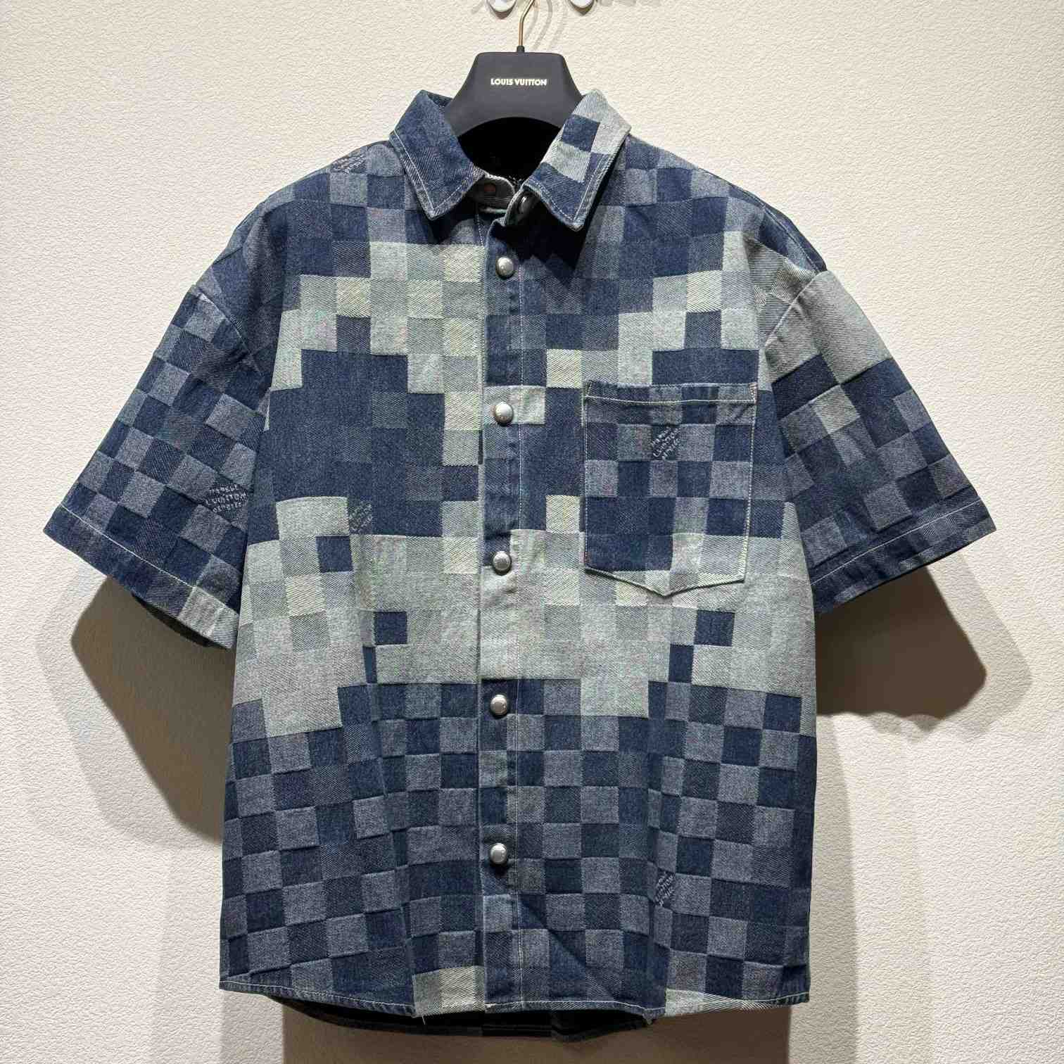 Louis Vuitton Damier Denim Shirt    - everydesigner