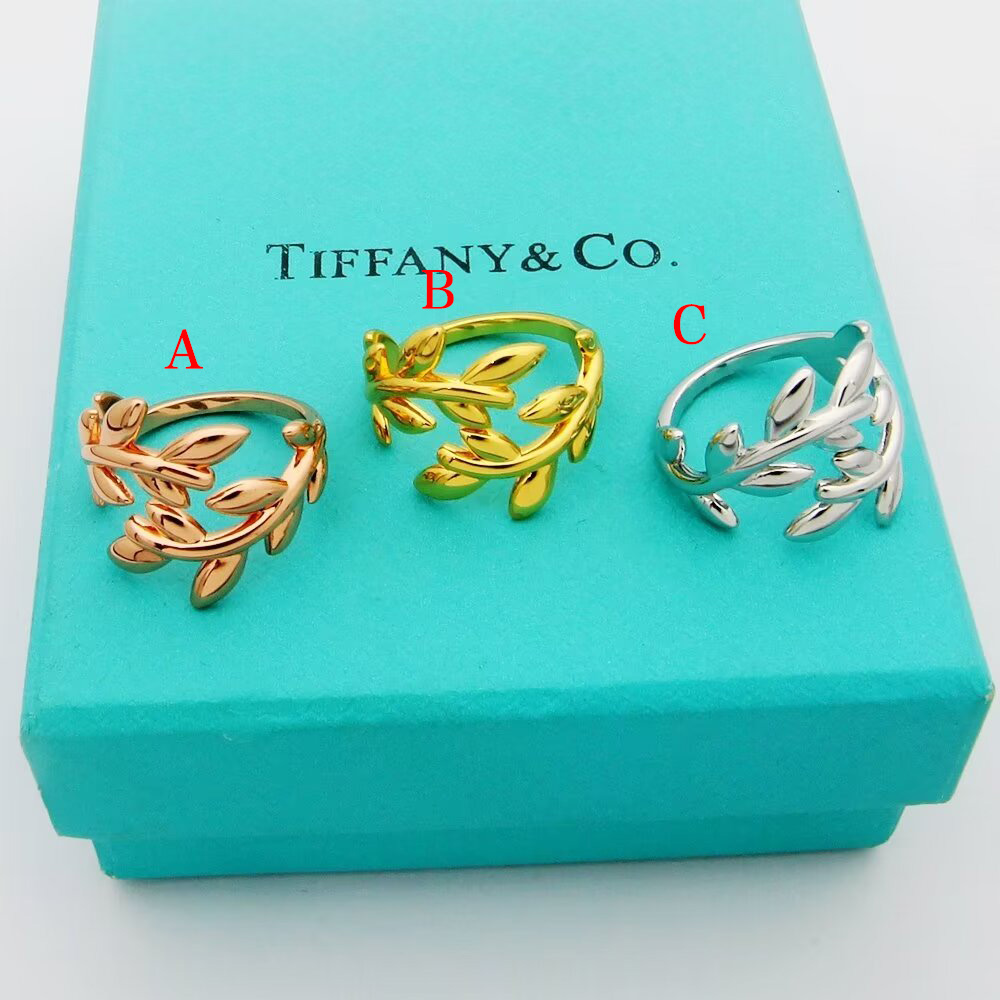 Tiffany & Co. Olive Leaf Bypass Ring - everydesigner