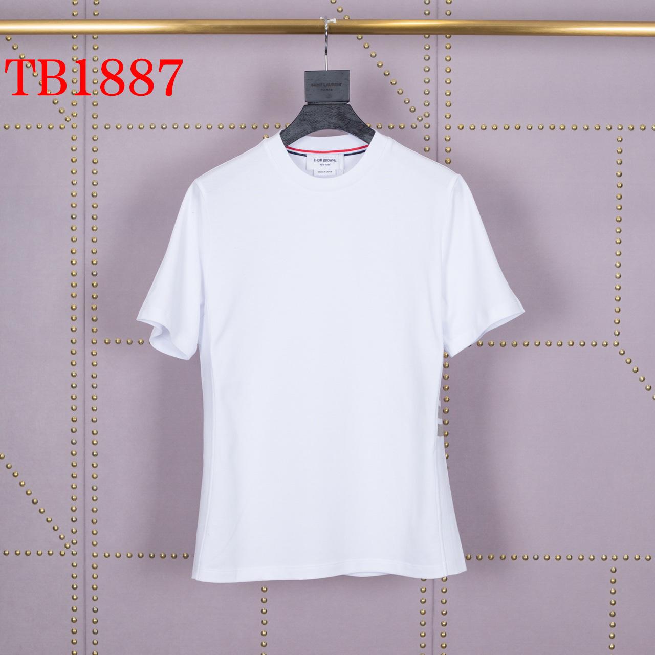 Thom Browne 4-Stripe Pique Tee   TB1887 - everydesigner