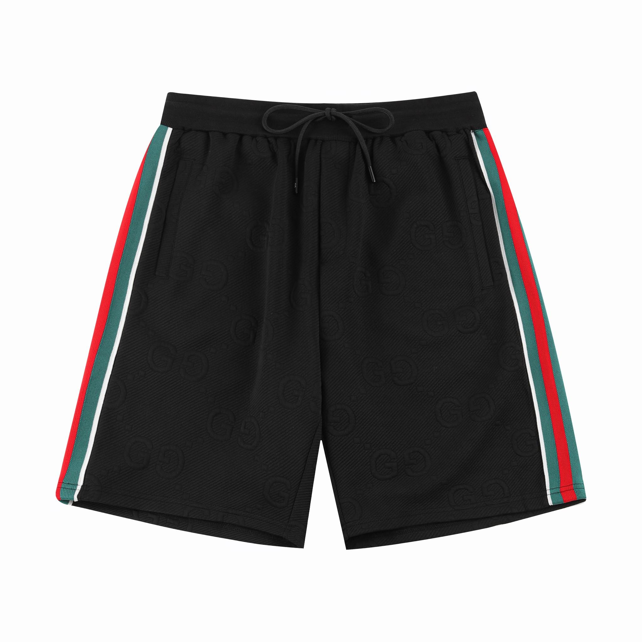 Gucci Web-stripe Jersey Track Shorts - everydesigner