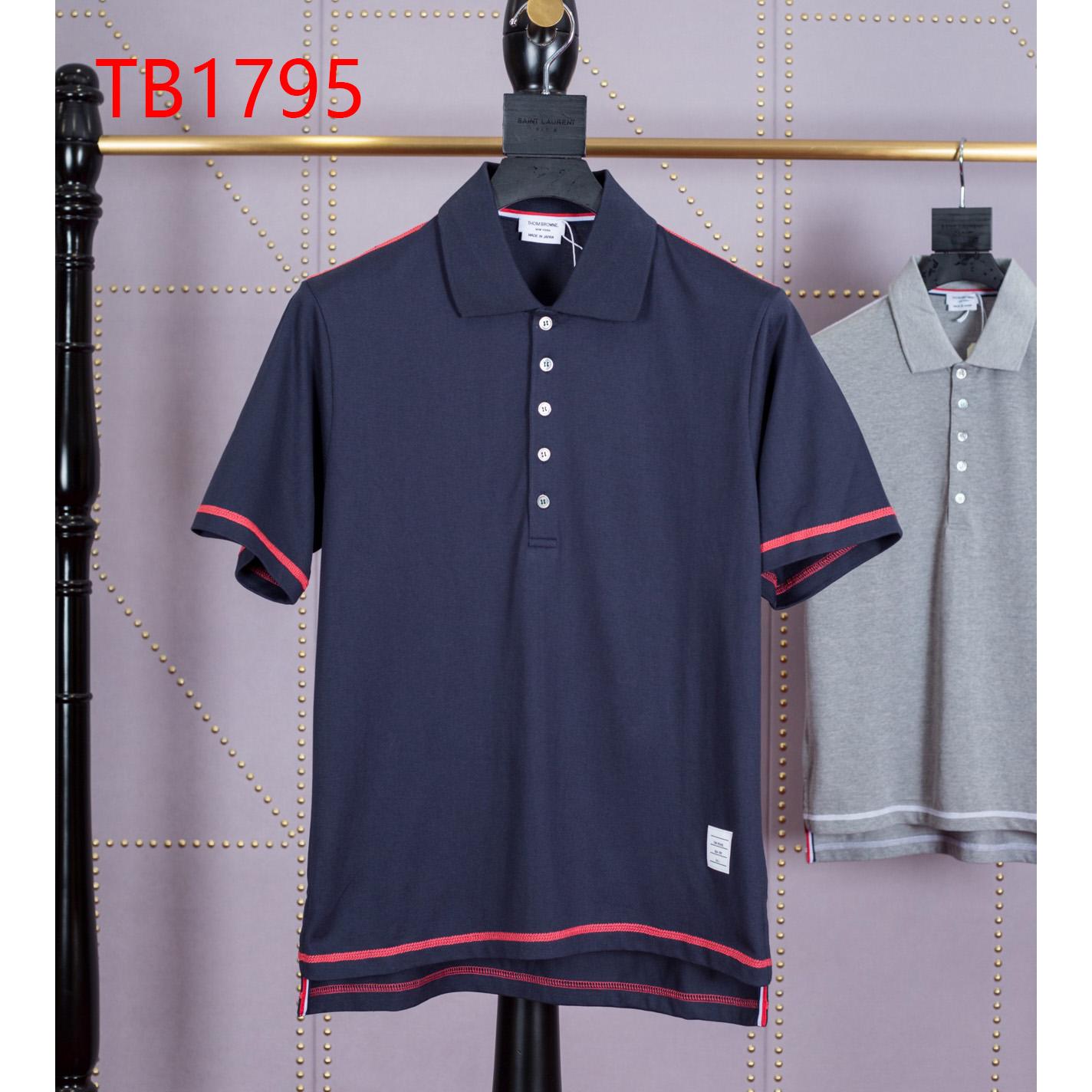 Thom Browne Cotton Piqué Polo Shirt   TB1795 - everydesigner