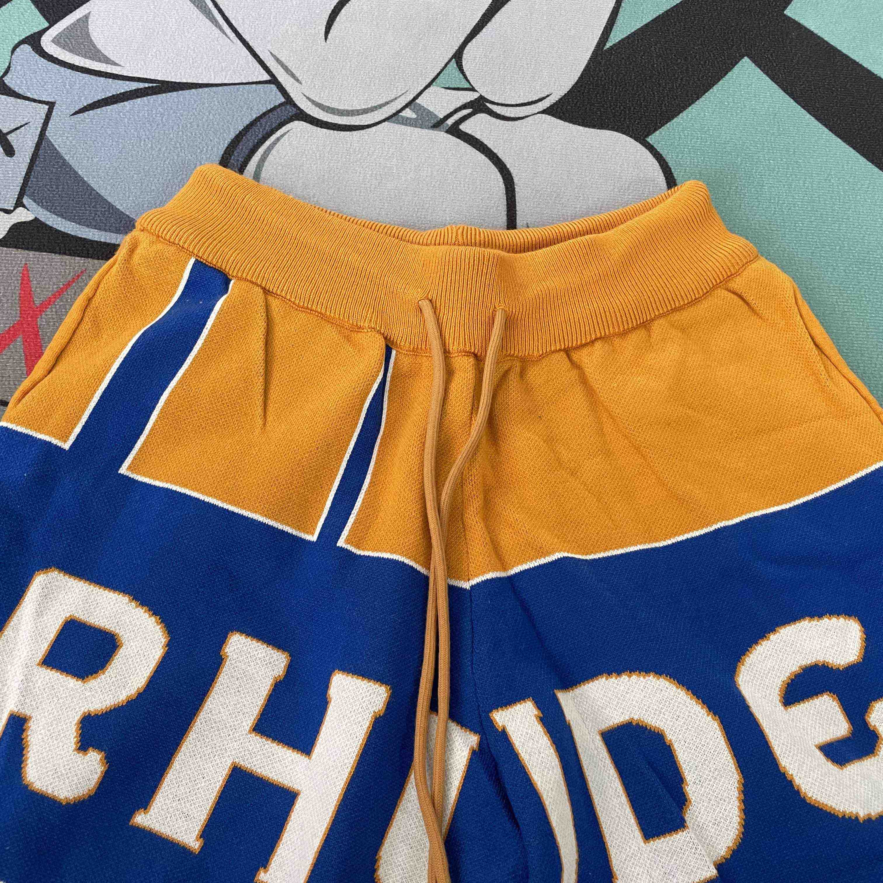 Rhude Knit Jacquard Shorts - everydesigner