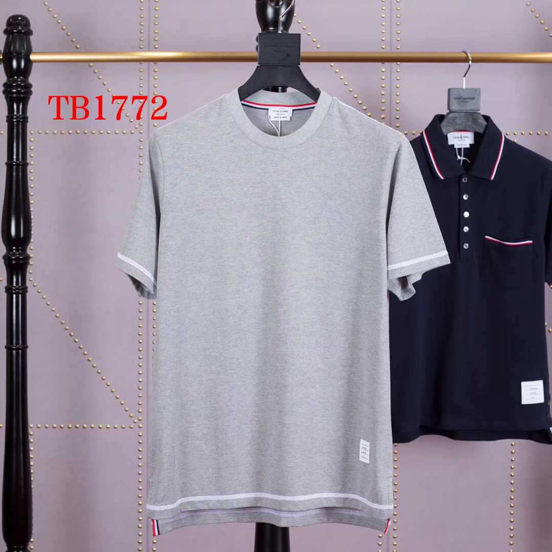 Thom Browne RWB Stripe Short Sleeve T-Shirt   TB1772 - everydesigner