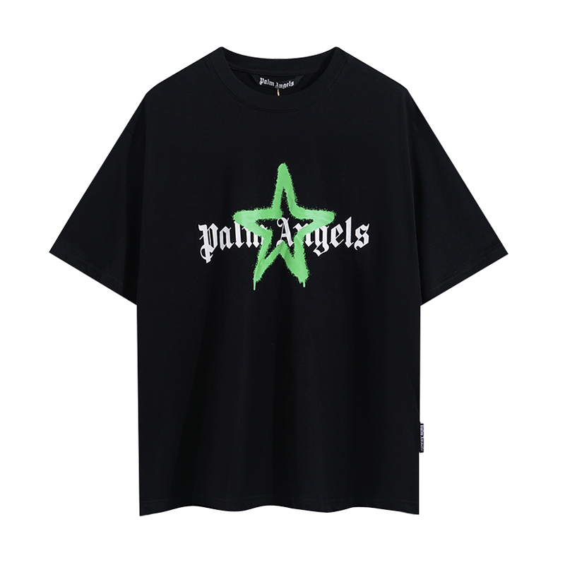 Palm Angels Star Sprayed T-Shirt - everydesigner