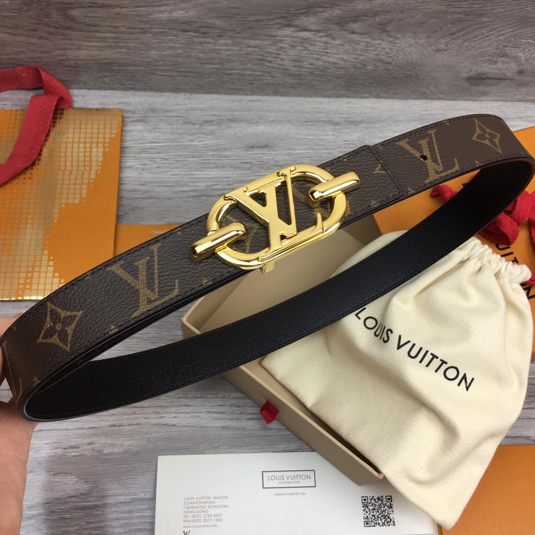 Louis Vuitton 30MM Reversible Belt - everydesigner