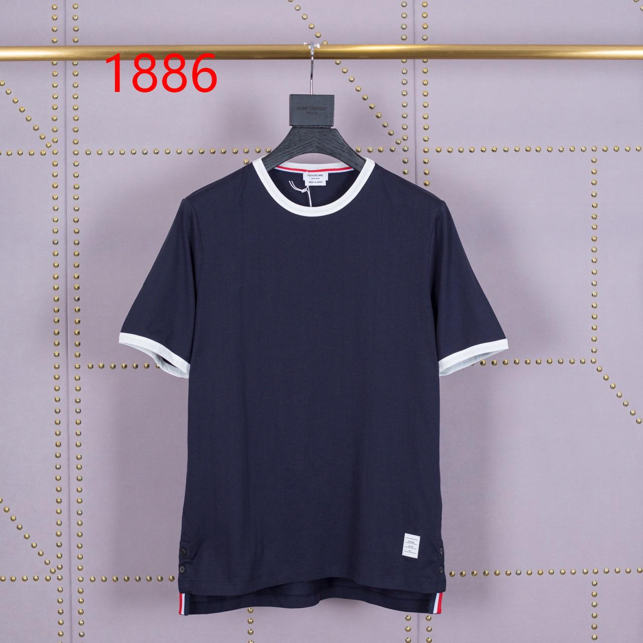 Thom Browne Short Sleeve T-Shirt   1886 - everydesigner