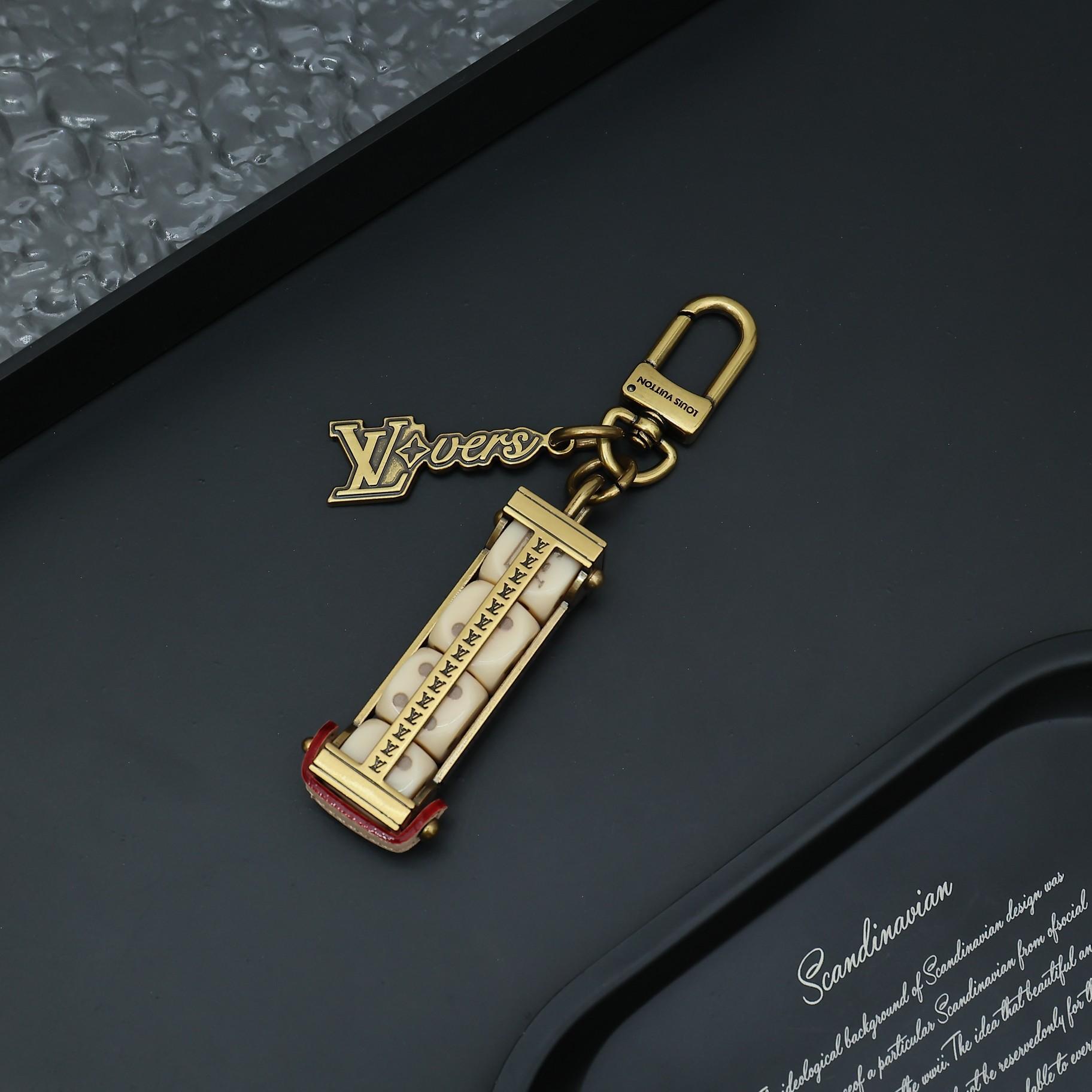 Louis Vuitton LV Lovers Dice Bag Charm & Key Holder  M01750 - everydesigner