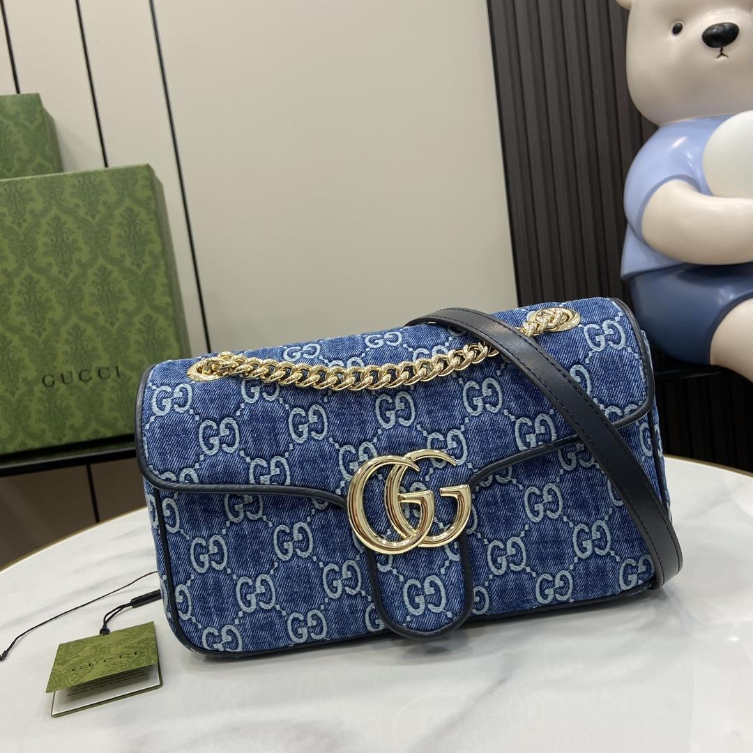 Gucci GG Marmont Small Shoulder Bag - everydesigner