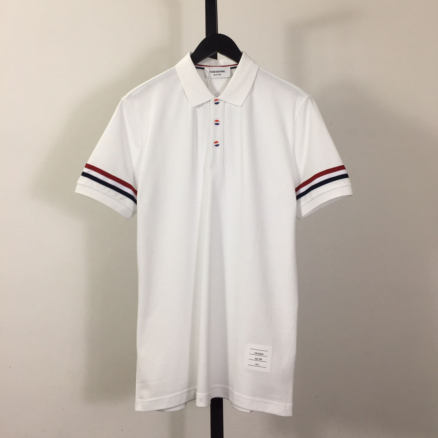 Thom Browne Striped Cotton Polo Shirt - everydesigner