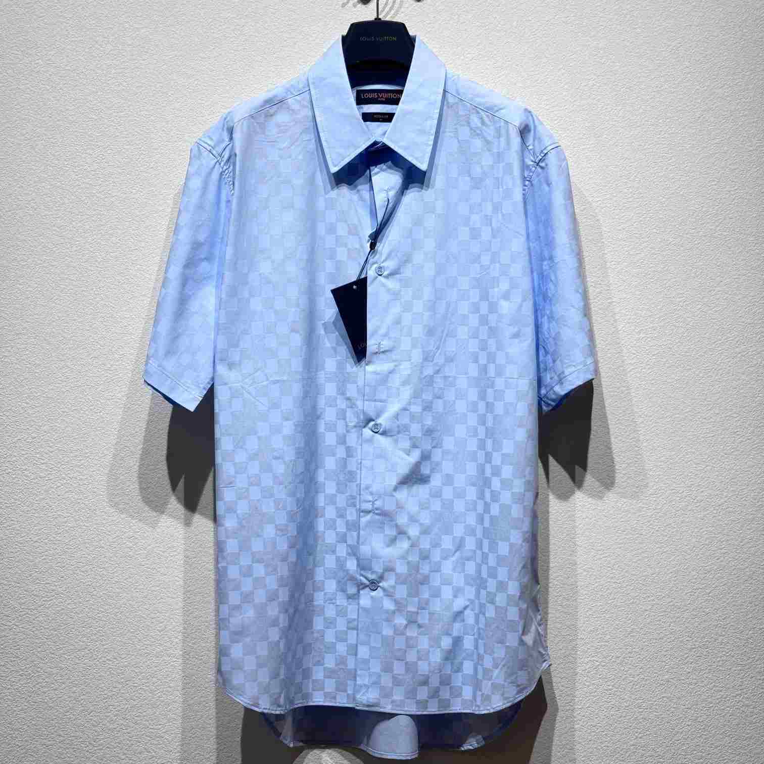 Louis Vuitton Short-Sleeved Cotton Shirt    - everydesigner