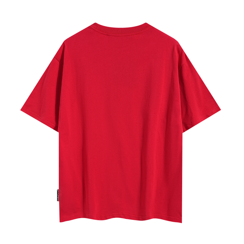 Palm Angels T-Shirt Racing Red - everydesigner