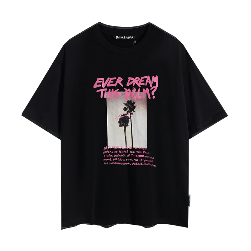  Palm Angels Palm Dream Cotton T-shirt - everydesigner