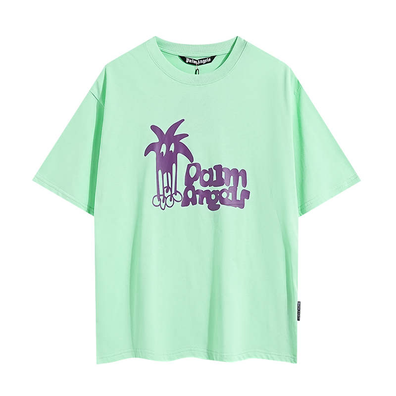 Palm Angels Douby Cotton T-shirt  - everydesigner