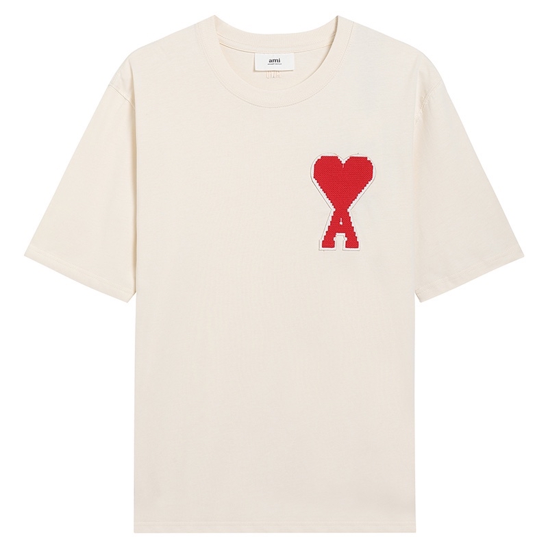 Ami Paris Large Heart Tee - everydesigner