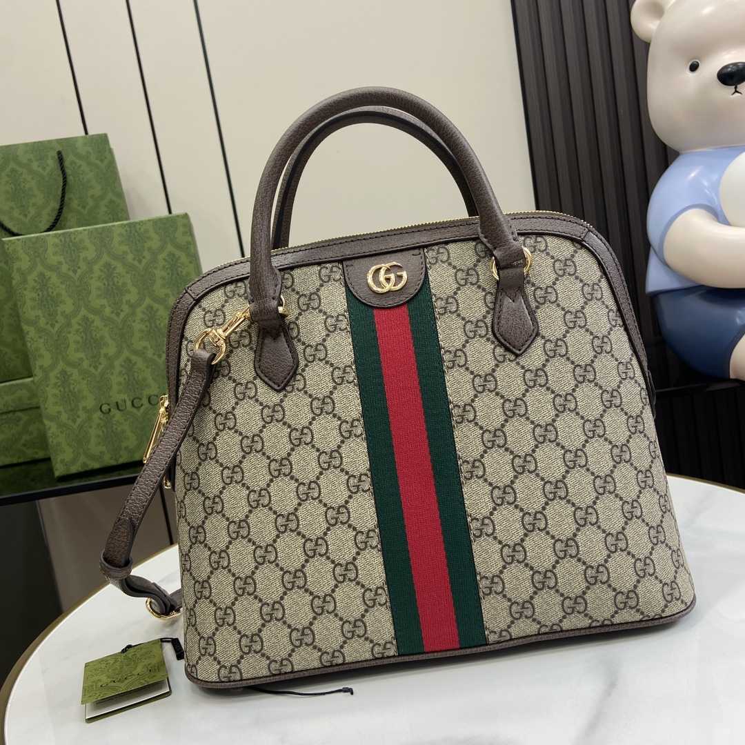 Gucci Ophidia Medium Top Handle Bag - everydesigner