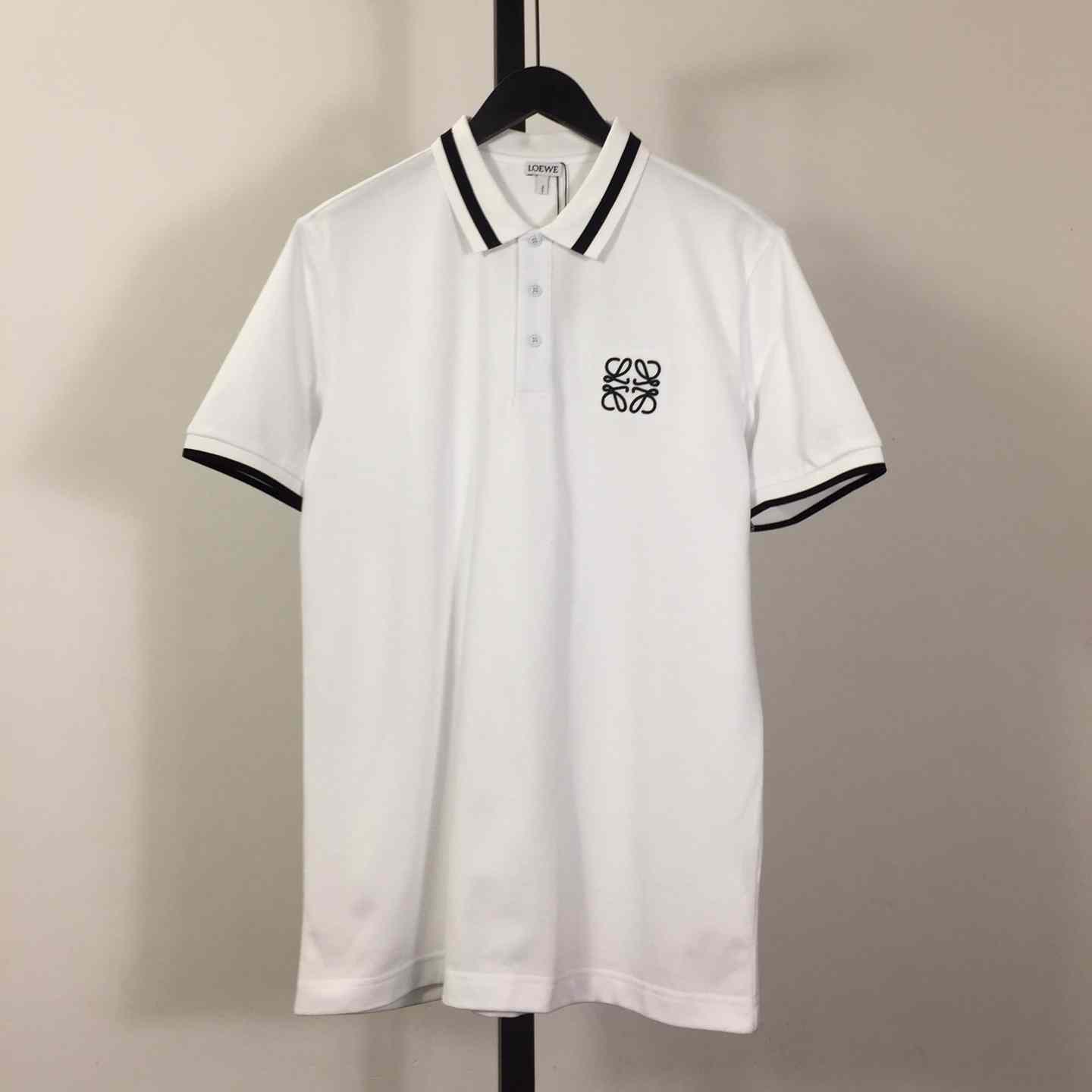 Loewe Anagram Polo Shirt In Cotton - everydesigner