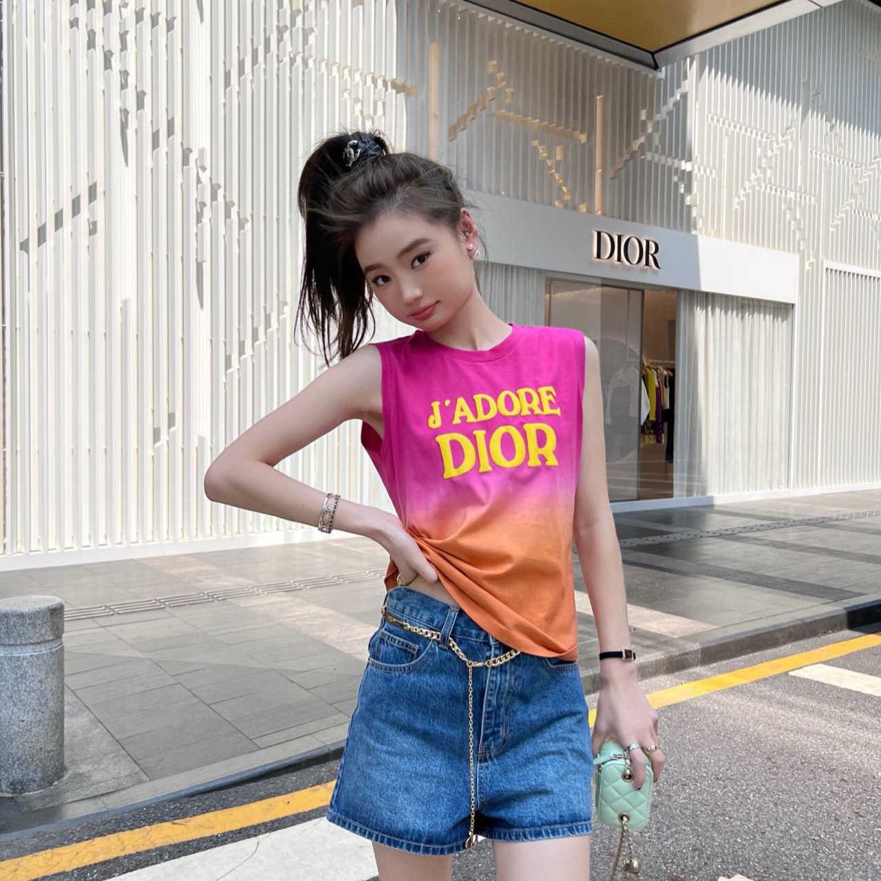 Dior Slogan-print Tank Top - everydesigner