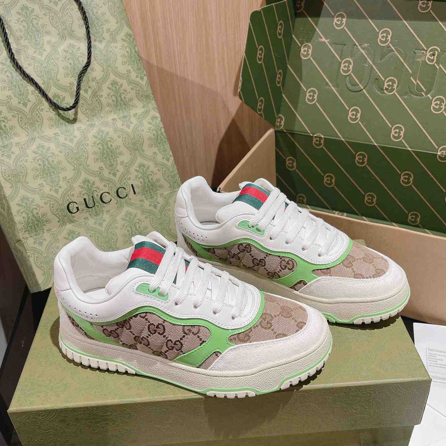 Gucci Re-Web Sneakers - everydesigner