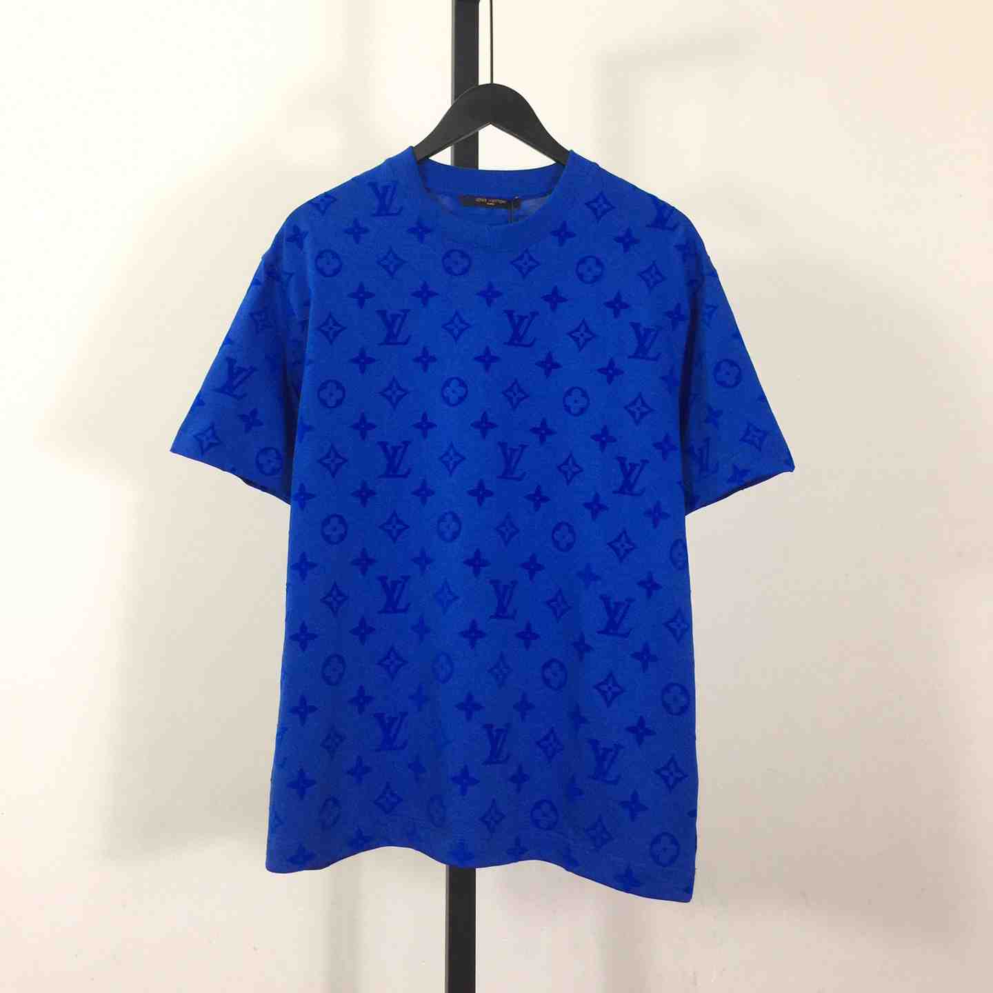 Louis Vuitton Monogram T-Shirt In Blue - everydesigner