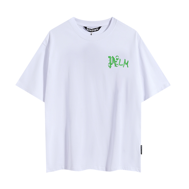  Palm Angels White T-Shirt I Am Lost - everydesigner