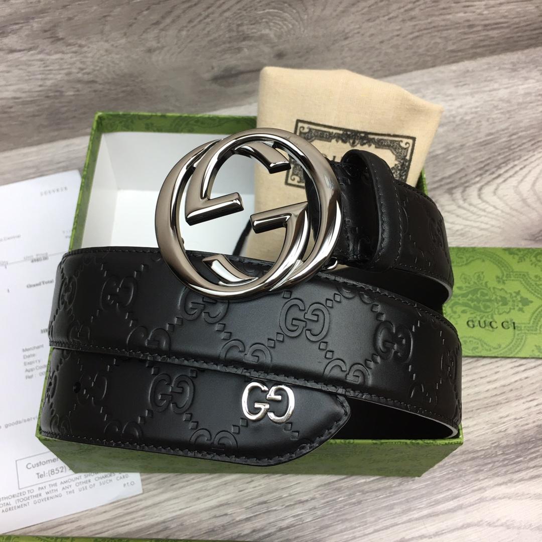 Gucci Leather Belt  40mm - everydesigner