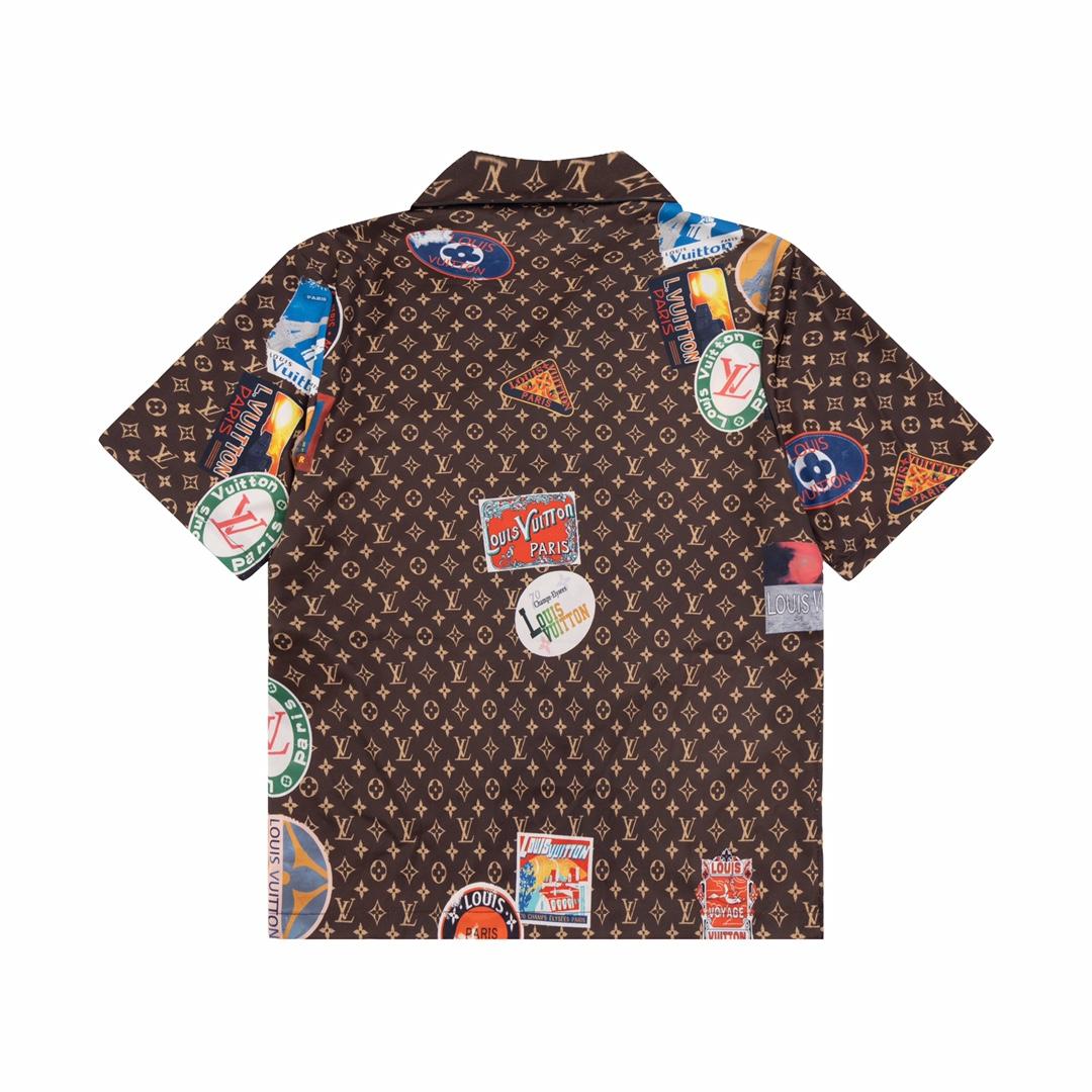 Louis Vuitton Silk Shirt & Short - everydesigner