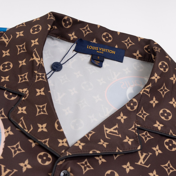 Louis Vuitton Silk Shirt & Short - everydesigner