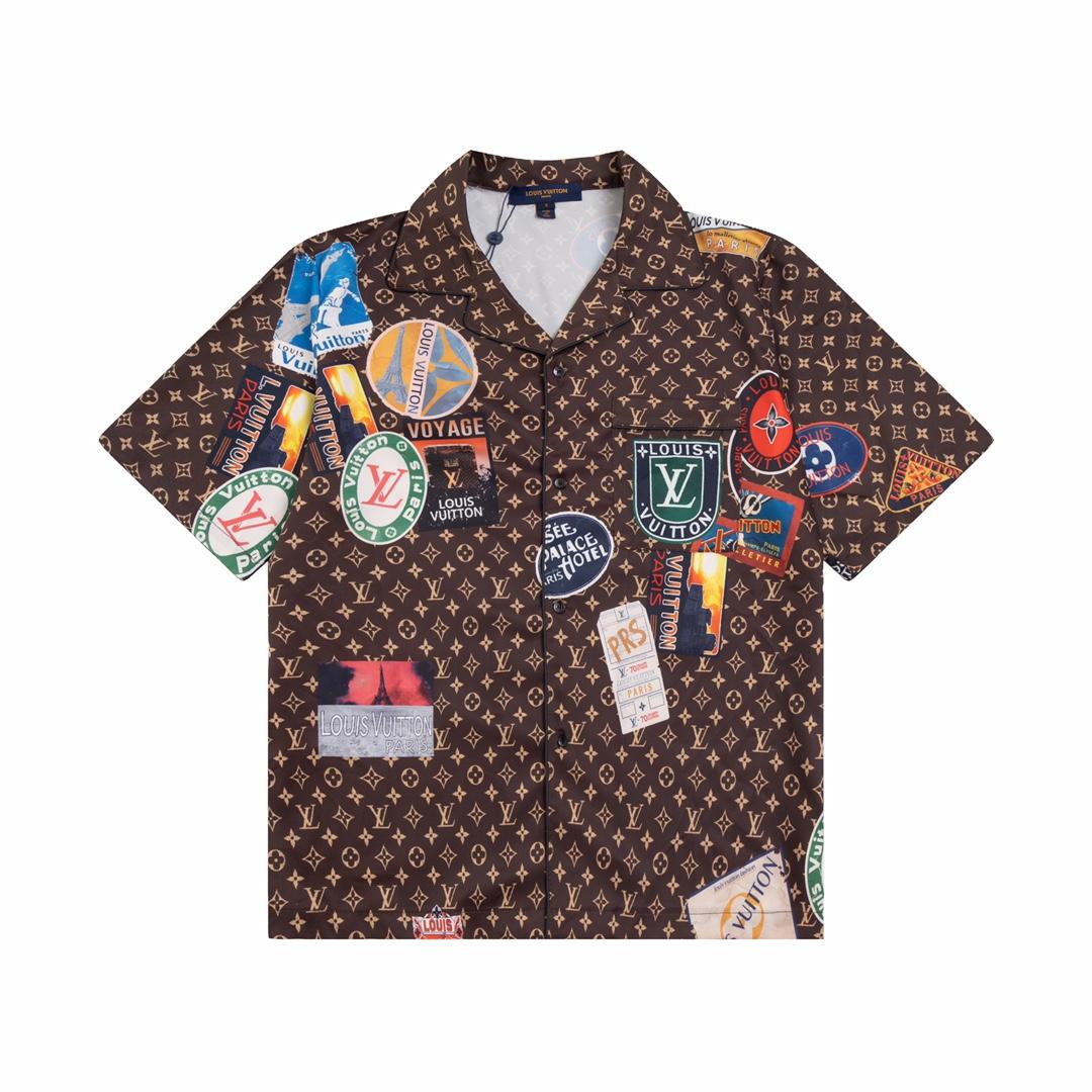 Louis Vuitton Silk Shirt & Short - everydesigner