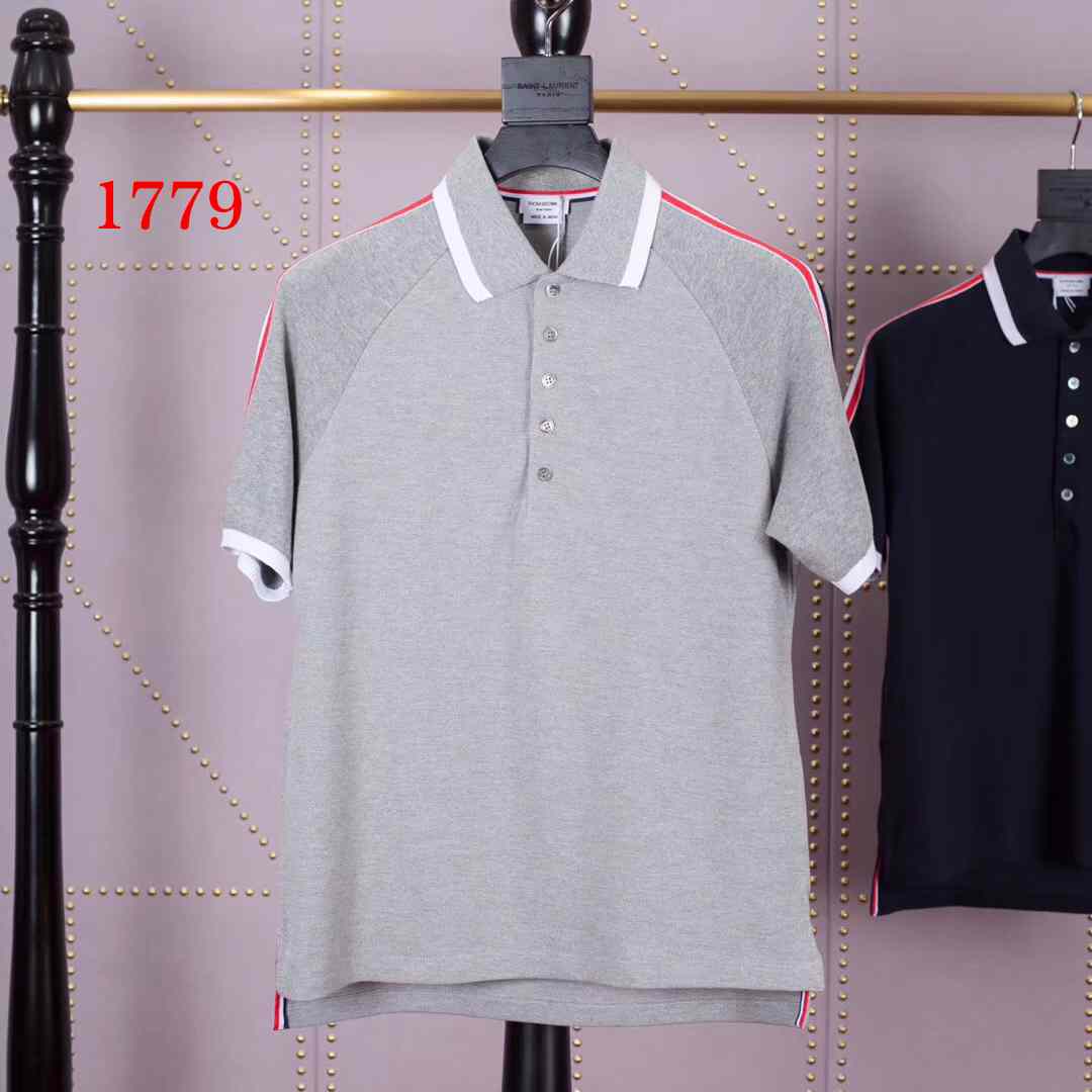 Thom Browne 4-Bar Stripe raglan-sleeve Polo   1779 - everydesigner