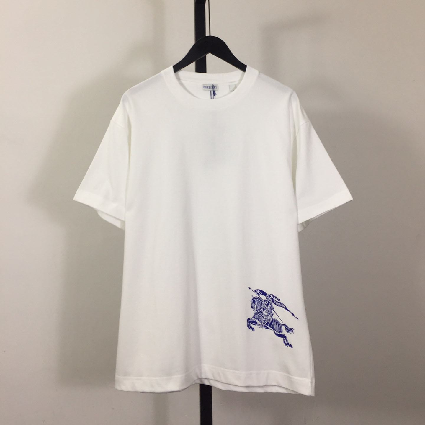 Burberry Embroidered EKD Cotton T-shirt - everydesigner