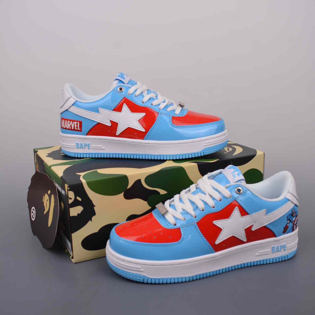 Bapesta X Marvel 