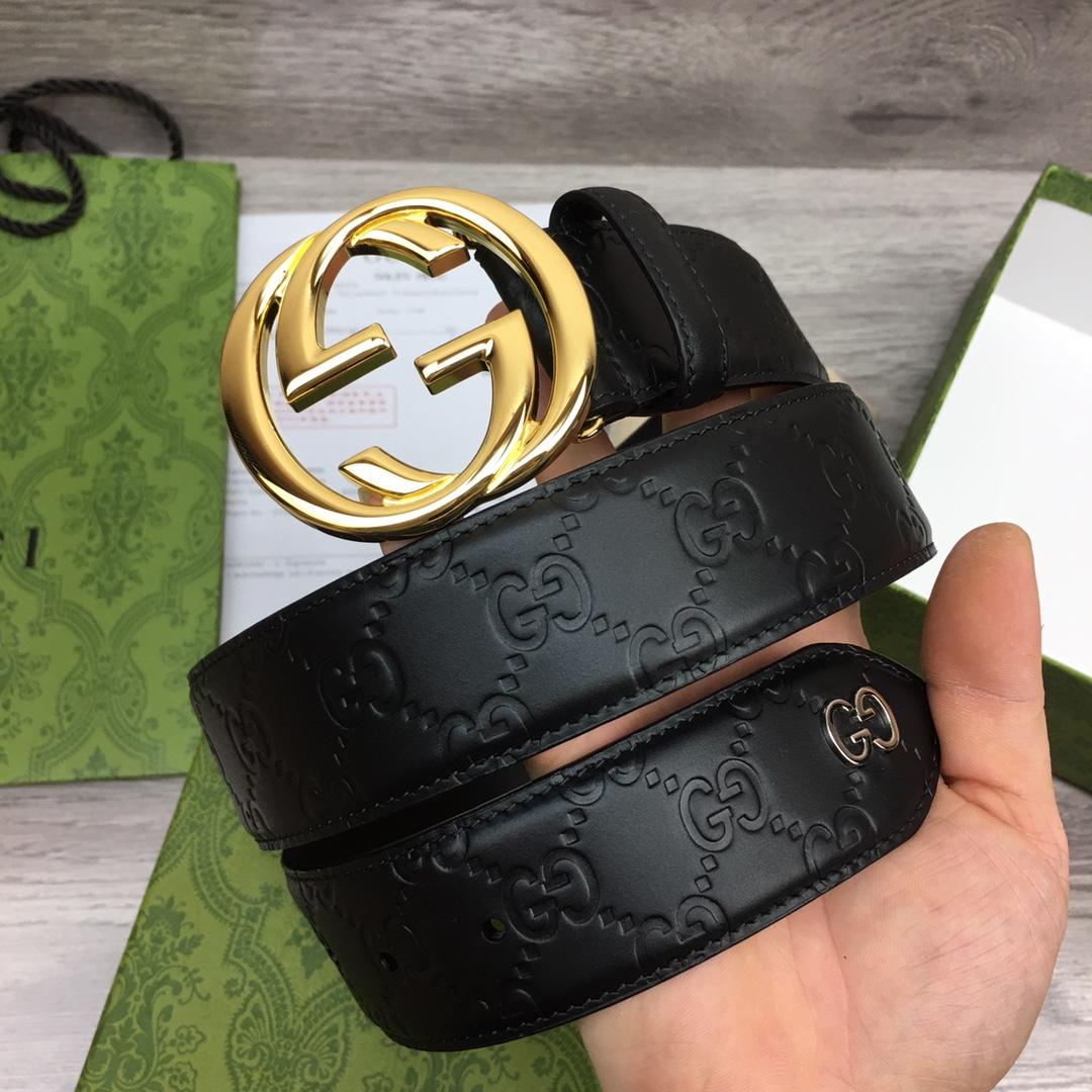 Gucci Leather Belt  40mm - everydesigner