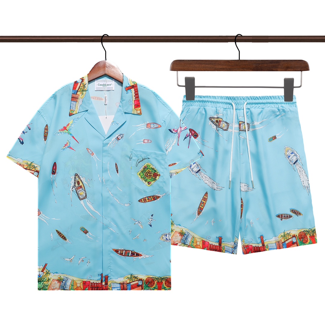 Casablanca Shirt & Shorts - everydesigner