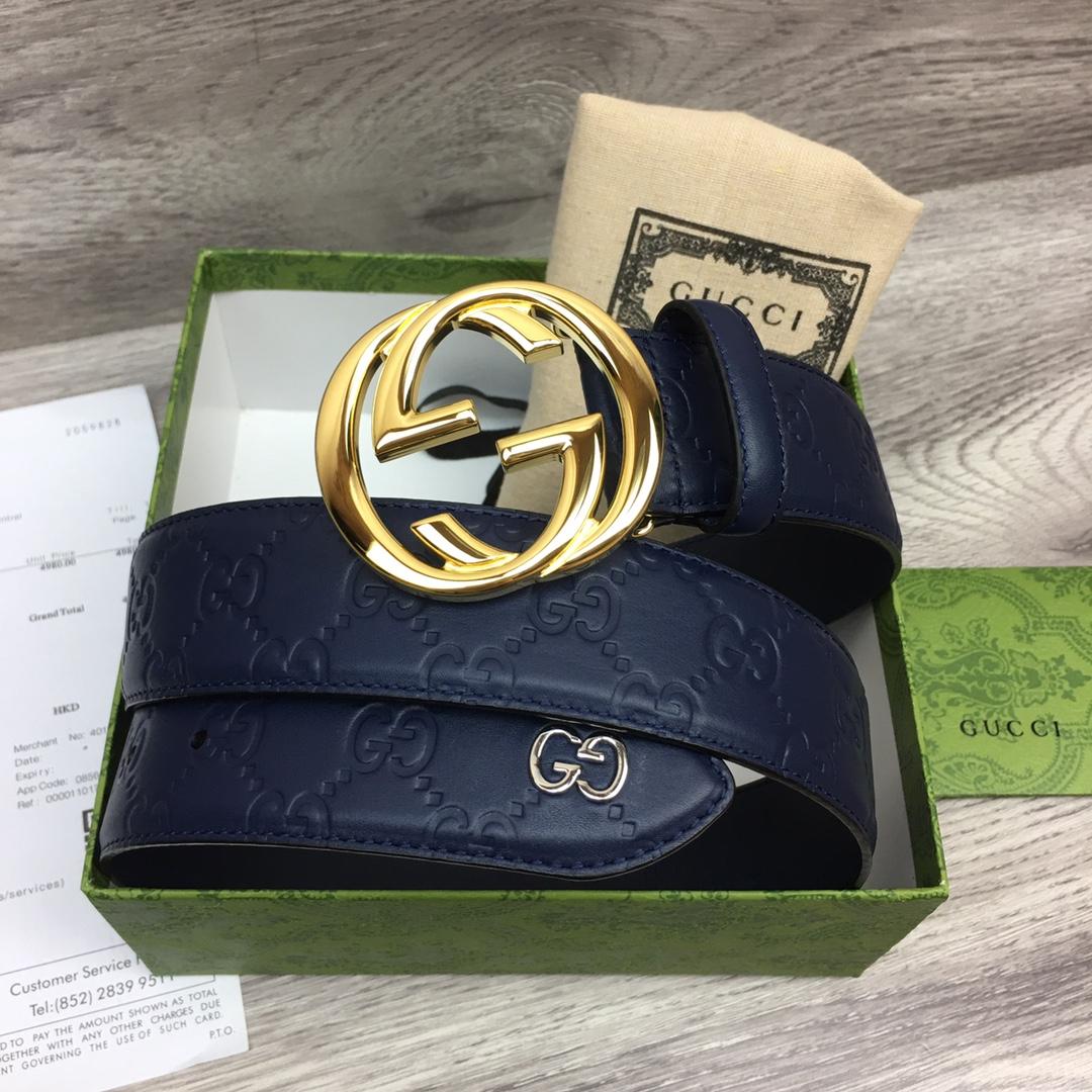 Gucci Leather Belt  40mm - everydesigner