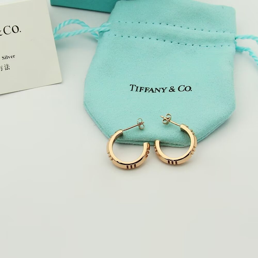 Tiffany & Co. Atlas X Hoop Earrings - everydesigner