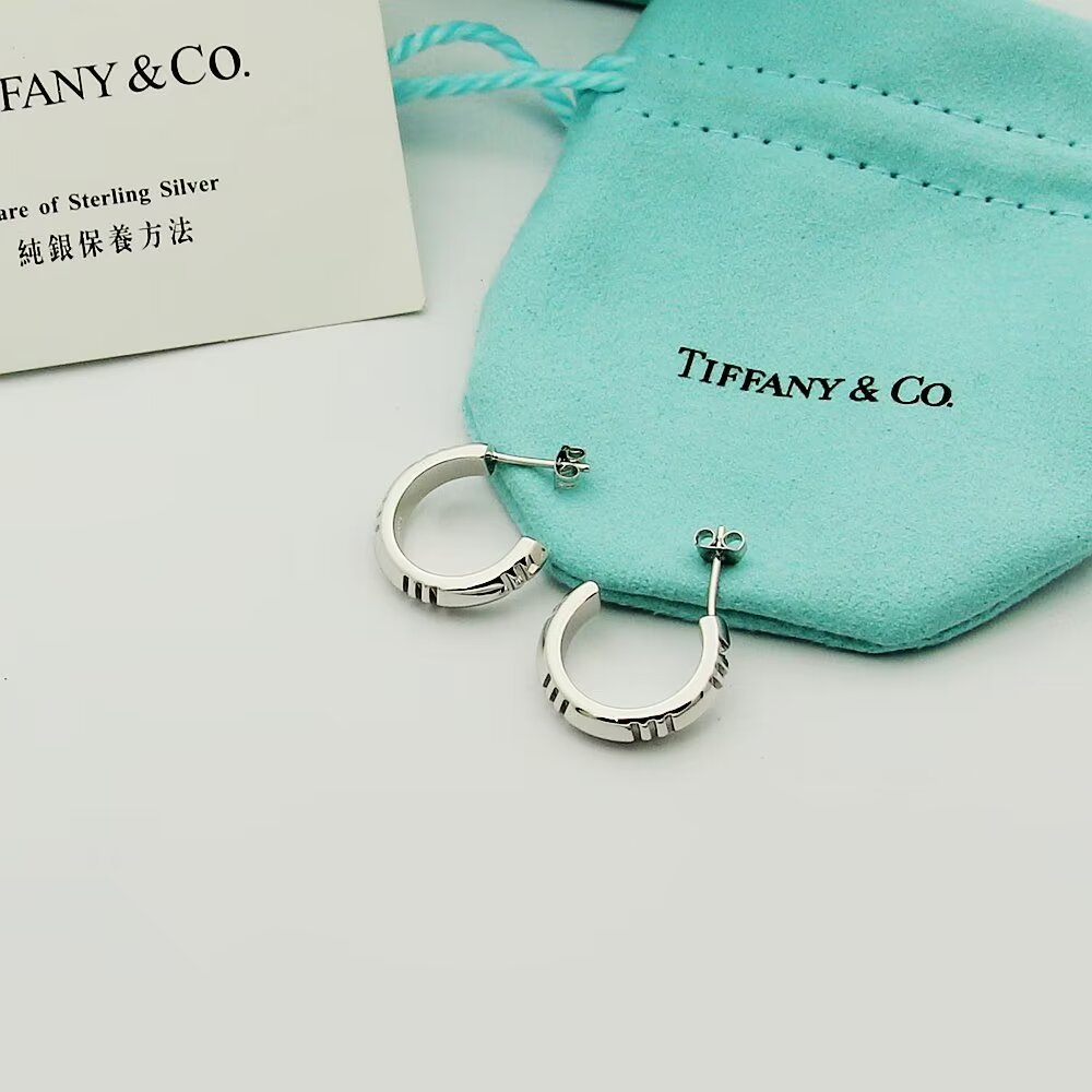 Tiffany & Co. Atlas X Hoop Earrings - everydesigner