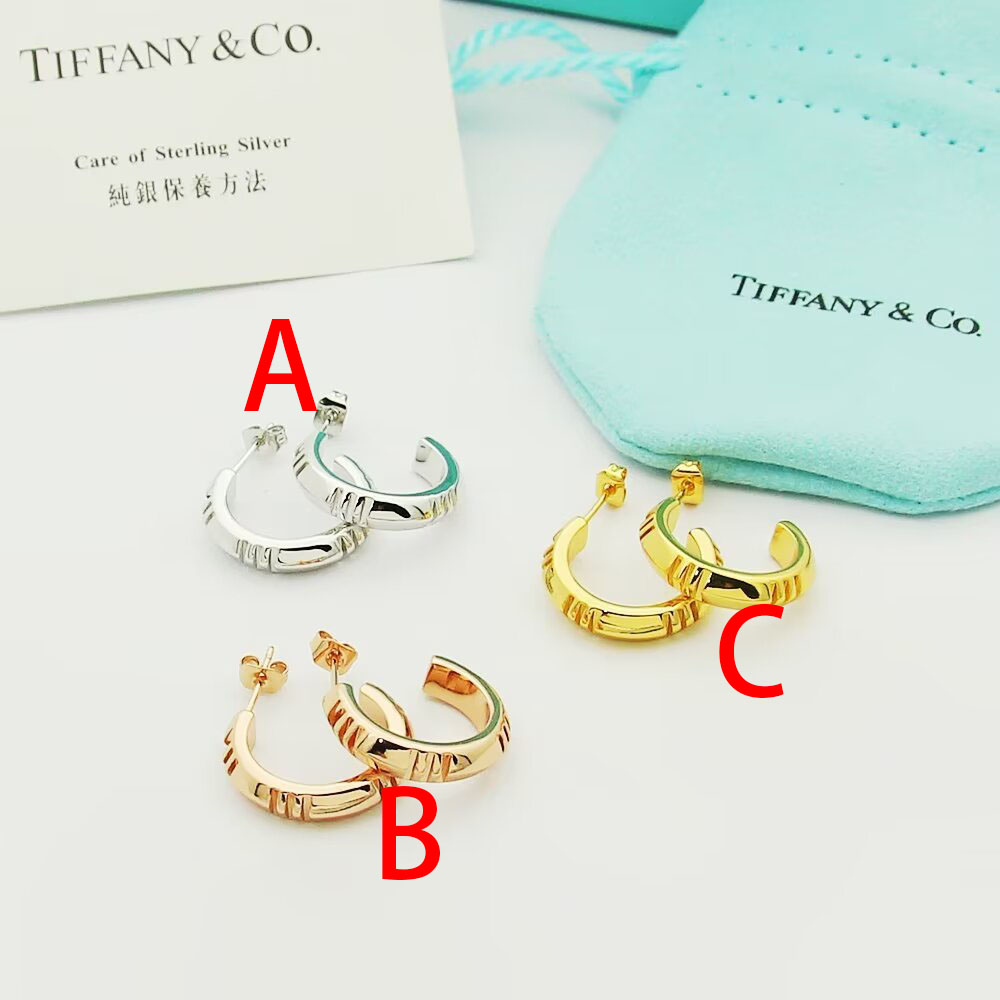 Tiffany & Co. Atlas X Hoop Earrings - everydesigner