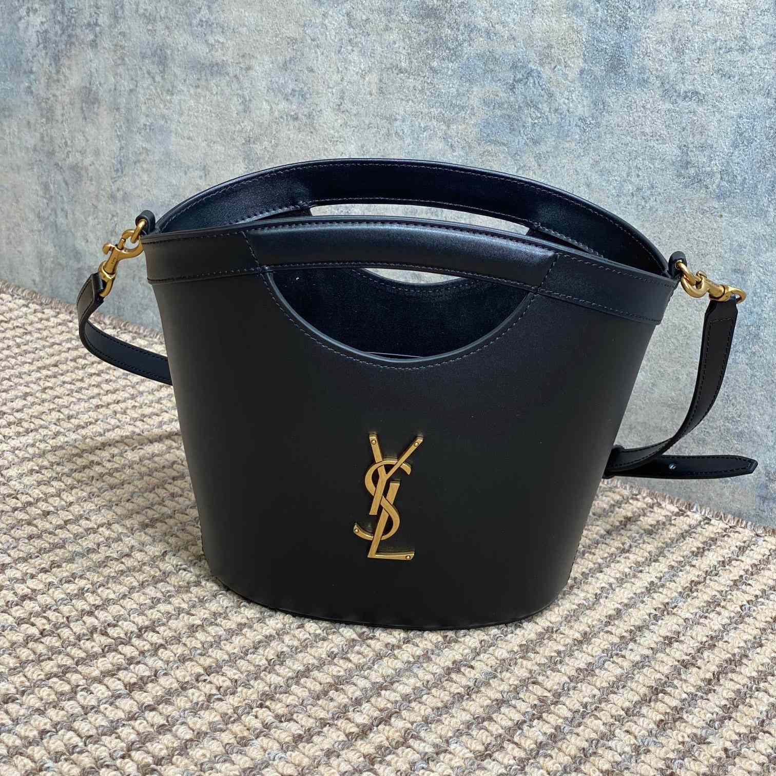 Saint Laurent Celia Mini Tote In Smooth Leather - everydesigner