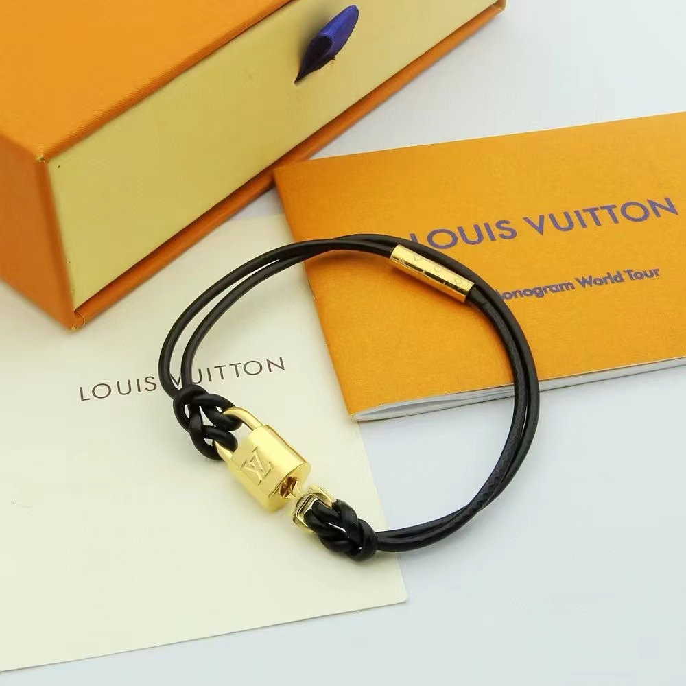 Louis Vuitton LV Padlock Bracelet  M8138E - everydesigner