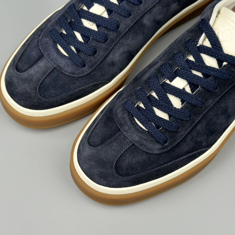 Loro Piana Low-top Lace-up Sneakers - everydesigner