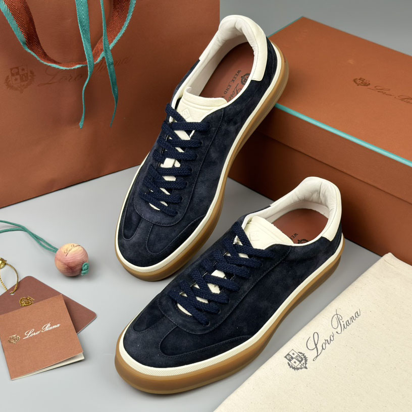 Loro Piana Low-top Lace-up Sneakers - everydesigner