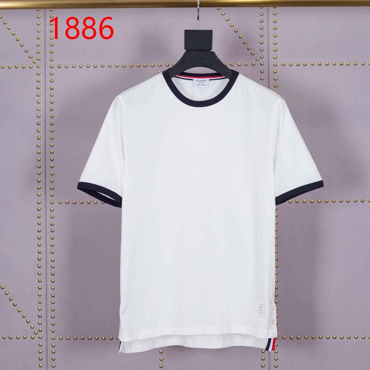 Thom Browne Short Sleeve T-Shirt   1886 - everydesigner