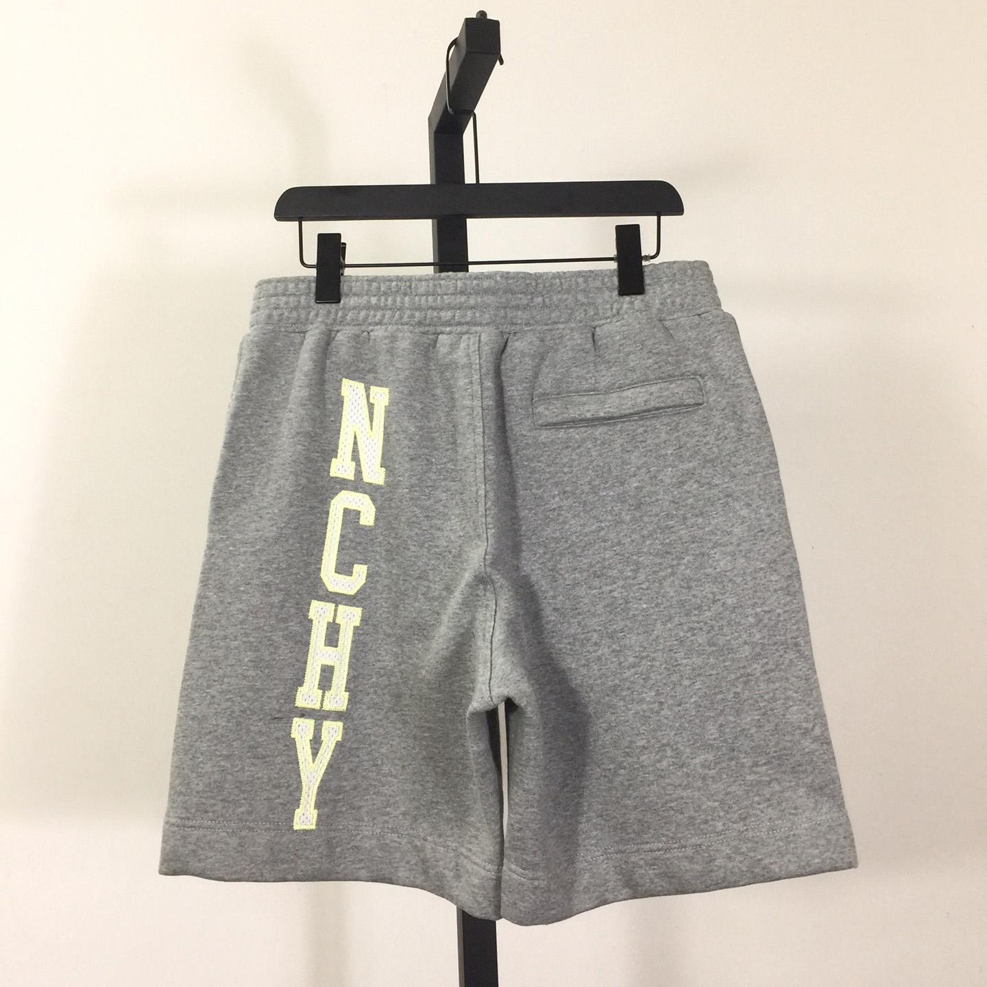 Givenchy Grey Mélange-effect Track Shorts - everydesigner